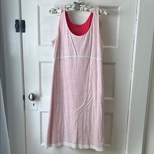 Columbia Pink and White Sleeveless Dress